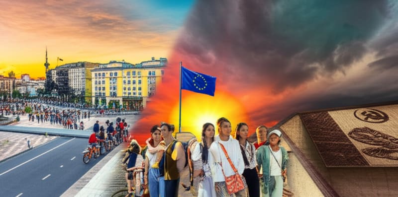 Caught Between Empires: This Tiny Nation's Youth Are Fighting For Its Soul – Or Fleeing It!