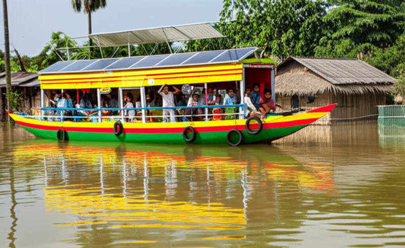 This Country's Schools FLOAT to You!  Unbelievable Innovation!