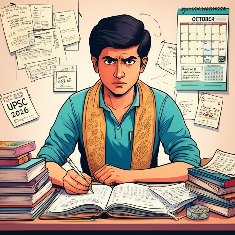 UPSC 2026: क्या अक्टूबर से तैयारी करके आप भी बन सकते हैं अफ़सर? ⏳
