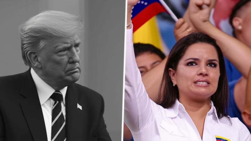 Trump's Nobel SHOCKER!  Who REALLY Won the Peace Prize This Year? Her Unyielding Fight Will Inspire You!