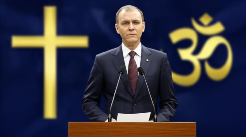 Top US Politician's Controversial Wish: Hopes Hindu Wife Embraces New Faith!