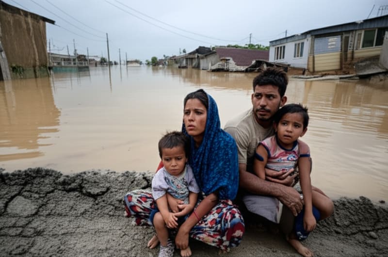 India's Flood Crisis: Hundreds Homeless as Homes Vanish!