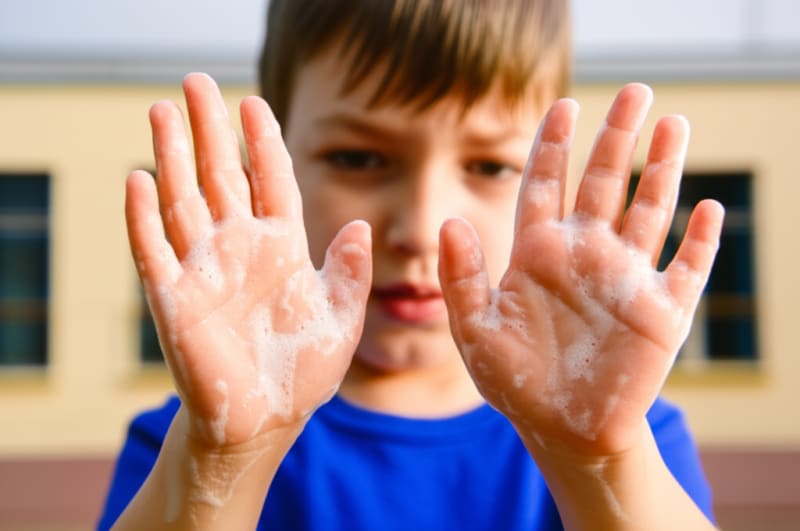 School Shock! Kids Caught Washing Car Instead of Learning?
