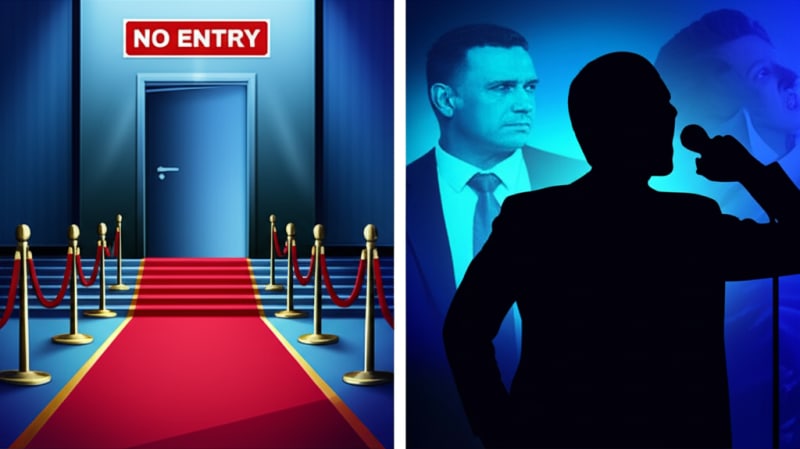 Red Carpet to Red Alert! Controversial Speaker's High-Stakes Visit Abruptly Halted!