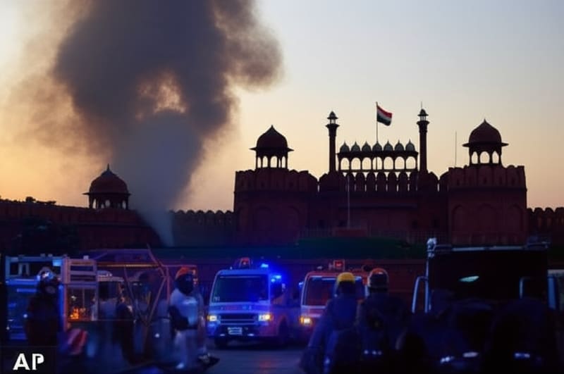 Delhi on Edge: Deadly Car Blast Rocks Iconic Red Fort Area!