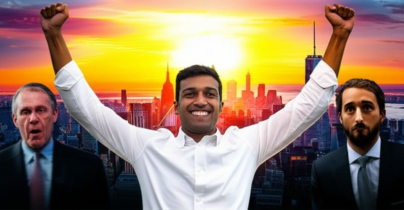 Young Indian-Origin Mayor Stuns Political Establishment in NYC!