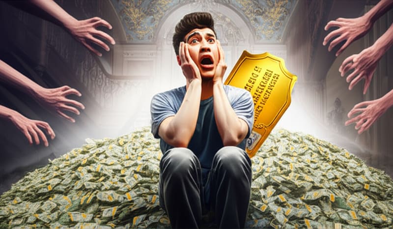 Suddenly RICH?  The SHOCKING Truth About INSTANT Wealth!