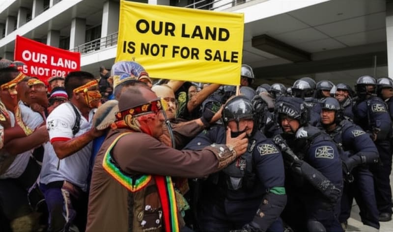 Chaos at COP30!  Indigenous Protesters Clash with Security in Brazil!