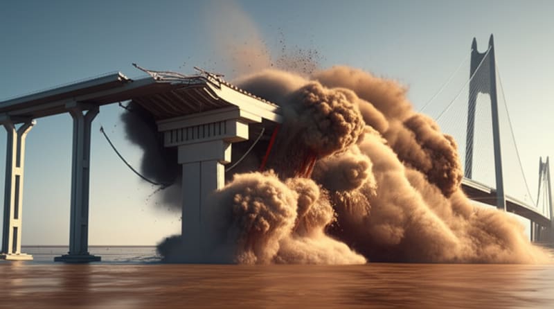 Brand New Bridge Collapses Just Months After Opening!  What Went Wrong?