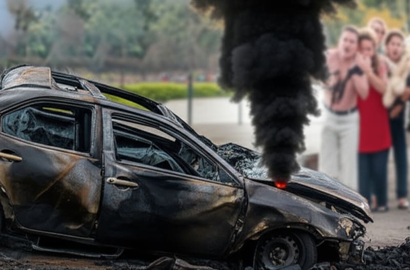 Cylinder Explodes, Vehicle Obliterated! What Happened Next Will Shock You!