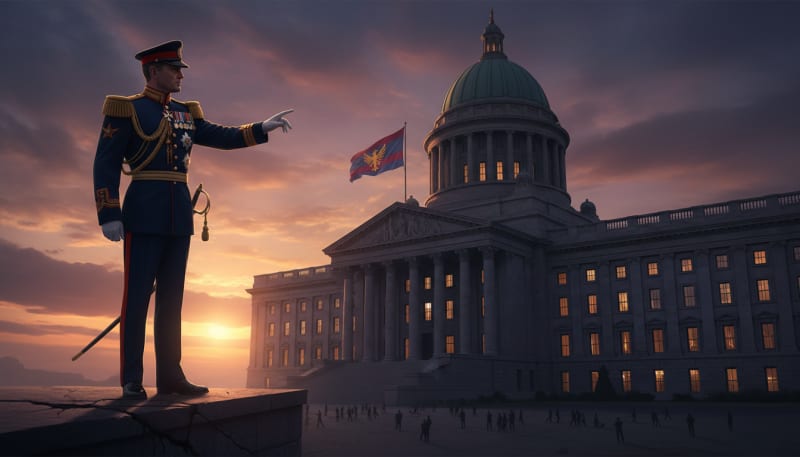 Shocking Power Grab!  One Nation Faces Unlimited Military Rule?