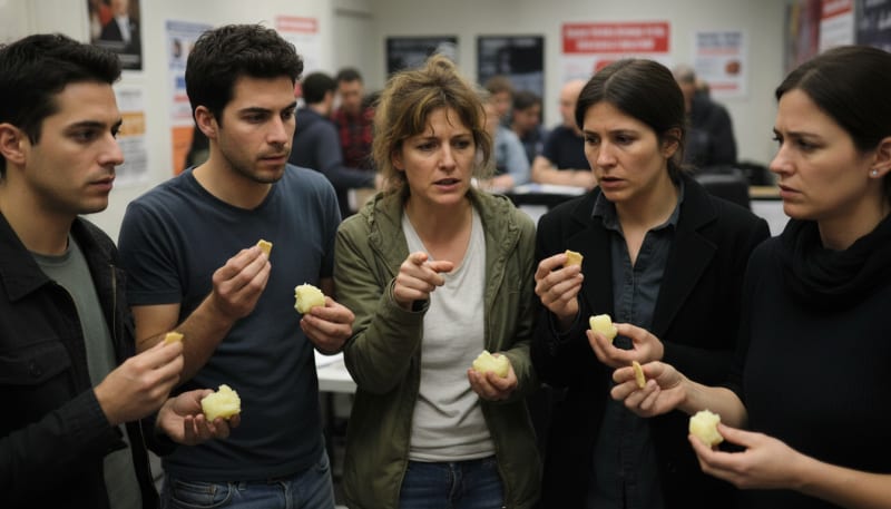 Shocking Food Fury! Dedicated Political Activists Rebel: 'We Can't Work Hungry!'