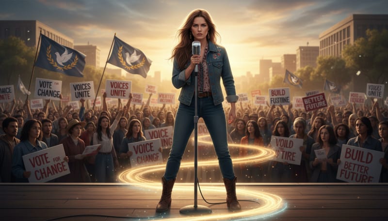 This Folk Star's Bold Strategy for Purity in Music & Politics!