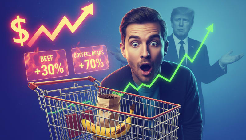 Food Prices Soar : Did Trump Backtrack on Tariffs? The Shocking Reason Revealed!