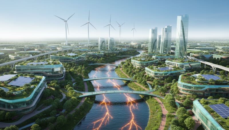 From Gritty Port to Green Paradise: Europe's New Eco-City is Heating Homes with... a River?!