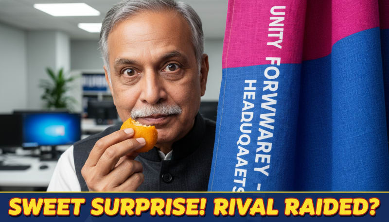 Political Bombshell! Top Leader Caught at Rival Party HQ – His Excuse Will SHOCK You!