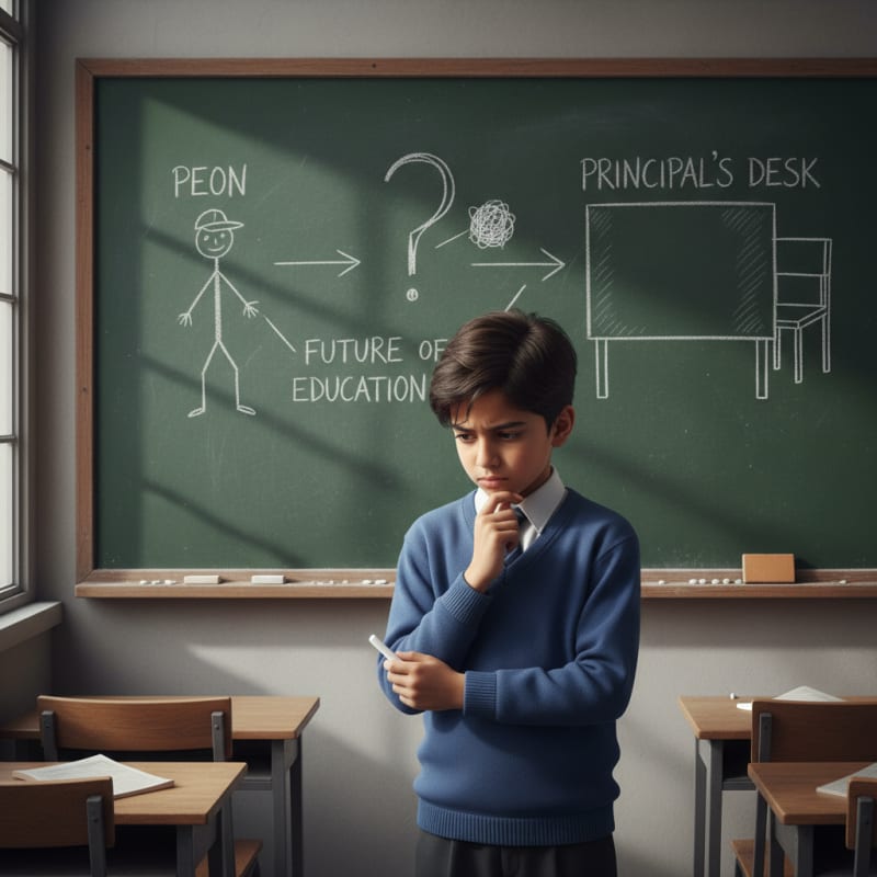 Shocking School Decision!  A Peon as Principal?