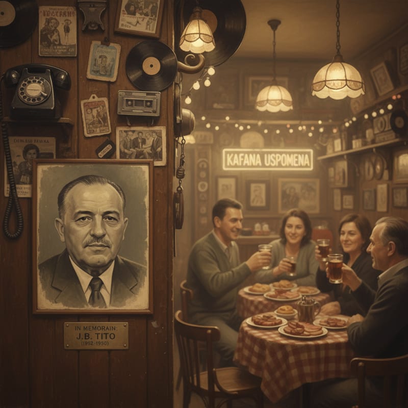 Lost Nation, Living Memory! Inside the Cafe Bringing Yugoslavia Back!