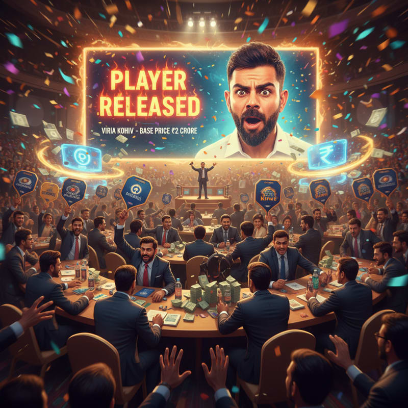 IPL Auction Shocker! Teams Shed Stars & Build HUGE War Chests!