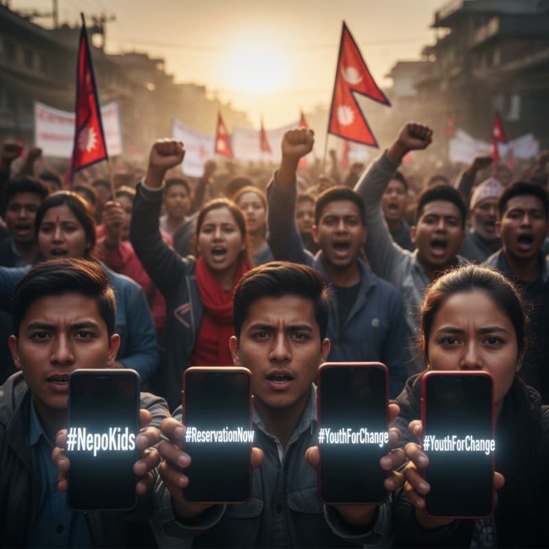 Nepal's Youth Explodes Again! How Memes & Hashtags Are Rocking the Nation!
