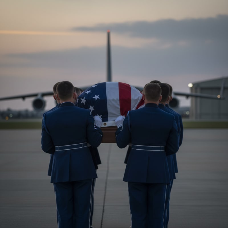 Hero Pilot's Final Journey Home After Tragic Airshow Crash!