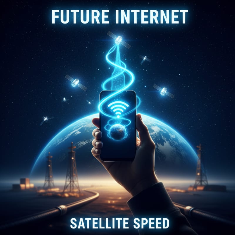 The Internet's Future Is In Space! Why You Might Ditch Cables SOON! ⚡