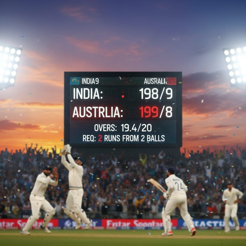 Unbelievable Upset! The Scorecard That Shocked the Cricket World!