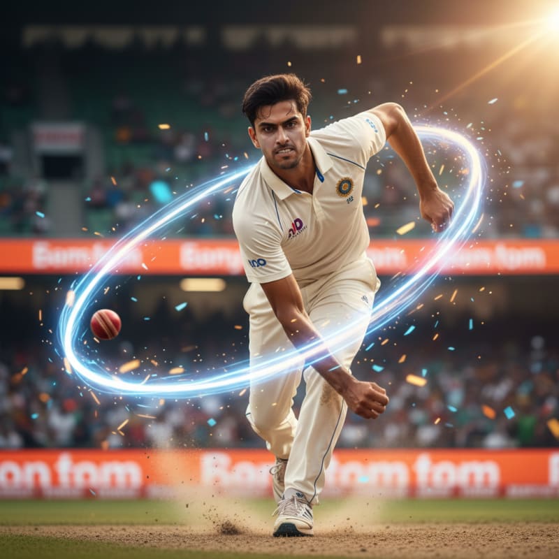 You Won't Believe How Fast This Cricketer Bowls!