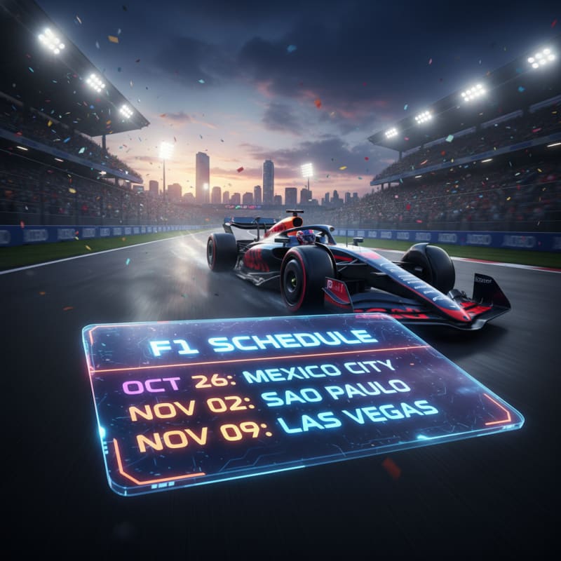 Your Adrenaline Is About to Explode! The New F1 Schedule Is HERE!