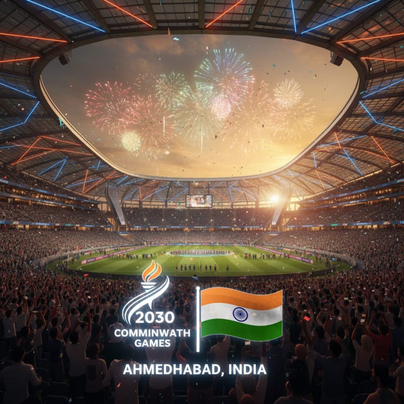 India to Host Commonwealth Games 2030! Ahmedabad Gears Up for History!