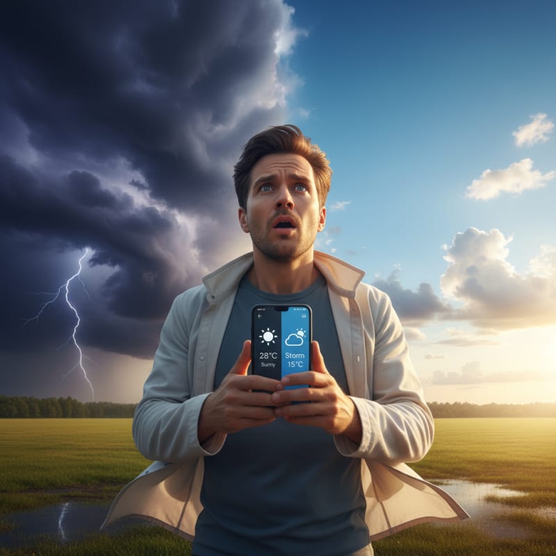 Did You See This Forecast?! Your Week Just Got a Wild Weather Twist! ☀⛈