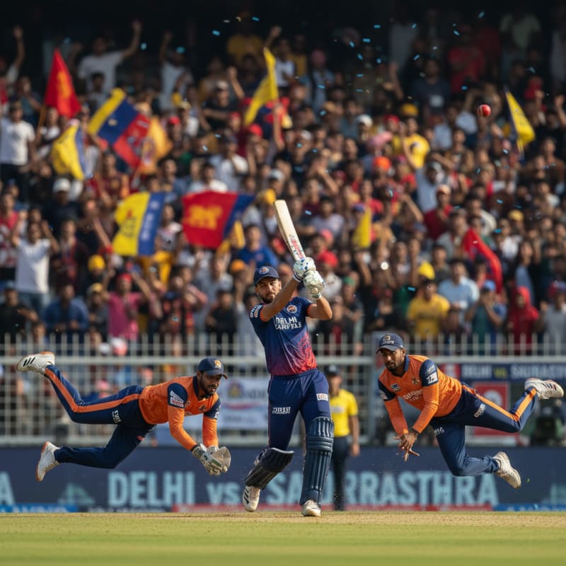 Clash of Titans! Delhi vs Saurashtra: The Epic Showdown You CANNOT Miss!