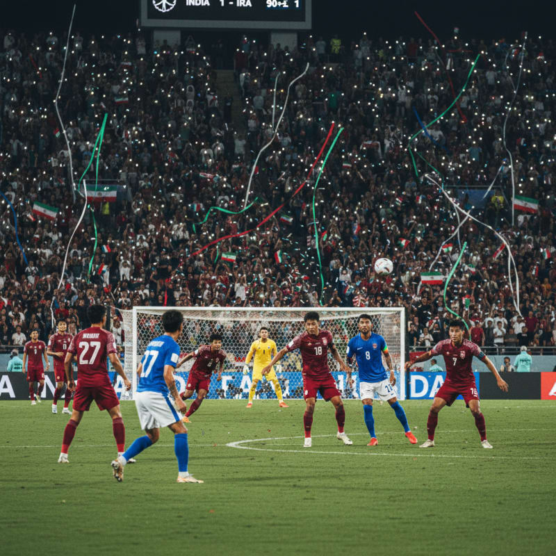 India vs. Iran: The Electrifying Clash That Had Everyone Talking! ⚽