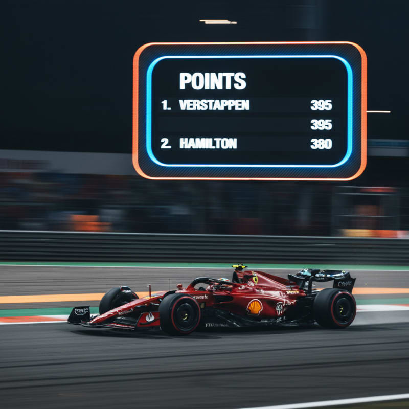 How Every Single F1 Point Becomes a Championship Dream!