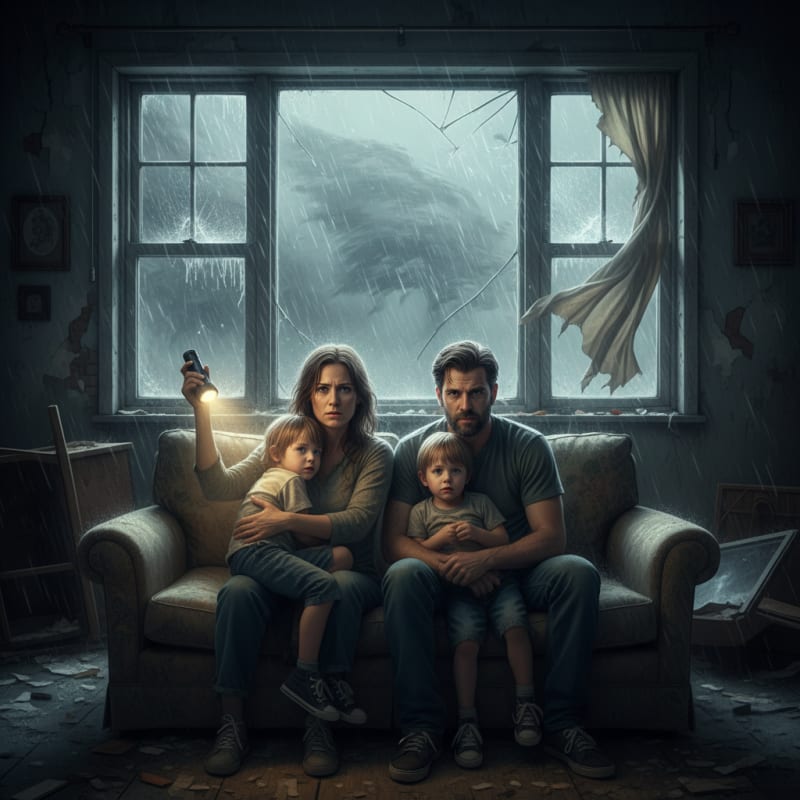 Unbelievable Escape!  How One Family Defied a Raging Typhoon!