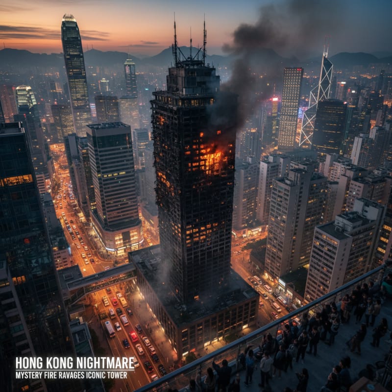 Hong Kong Devastated by Catastrophic Blaze!  What Went Wrong?