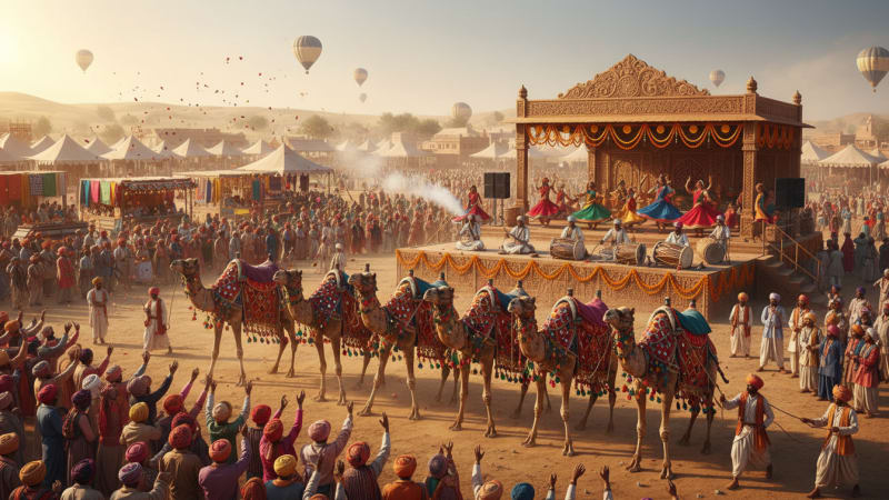 You Won't Believe What Happens at the World's Biggest Camel Fair!