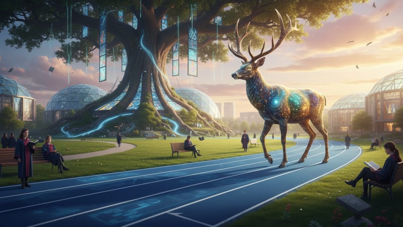 Wild Encounters: This Indian Campus is a Jungle Paradise!