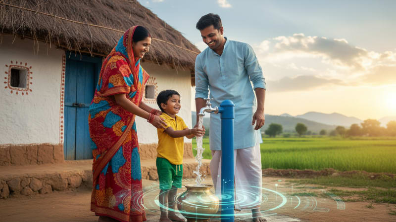 Revolutionizing Rural Water: How a New App is Bringing Clean Taps to Every Home!