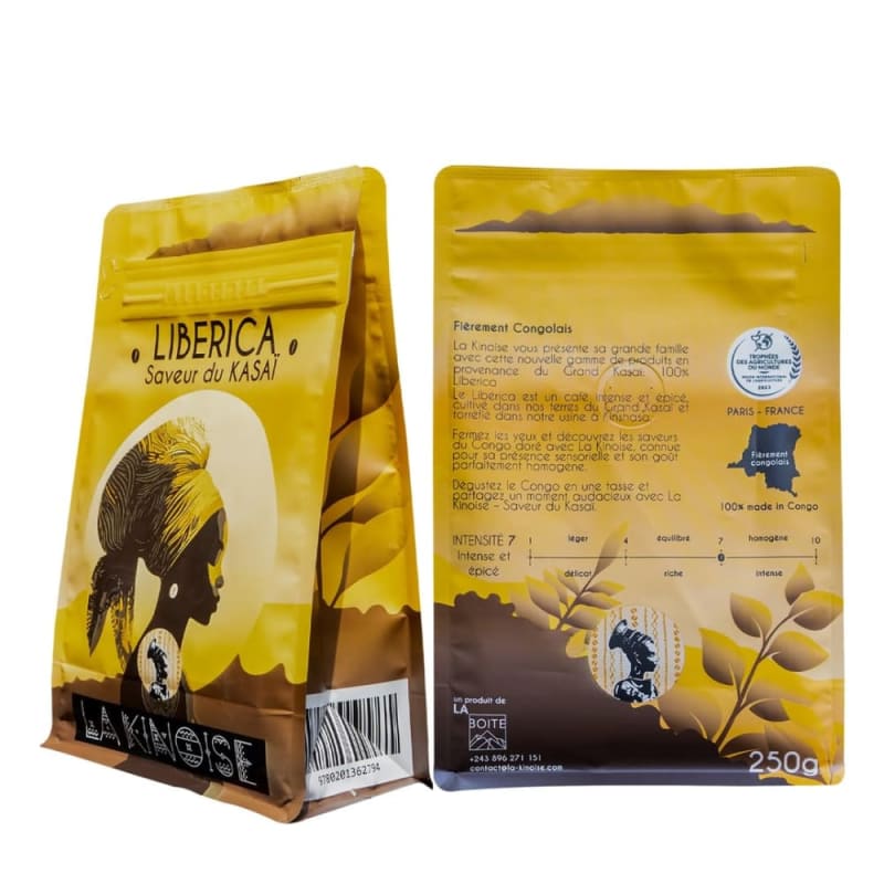 Café La Kinoise Liberica - Saveur du Kasaï (250g)
