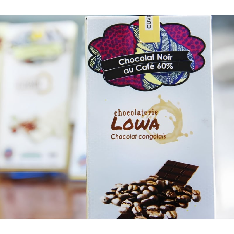 Chocolat Noir au Café 60 % – Chocolaterie Lowa