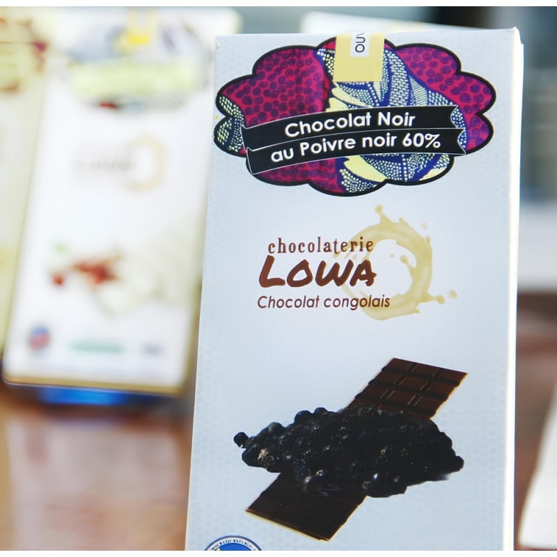 Chocolat Noir au Poivre Noir – Chocolaterie Lowa