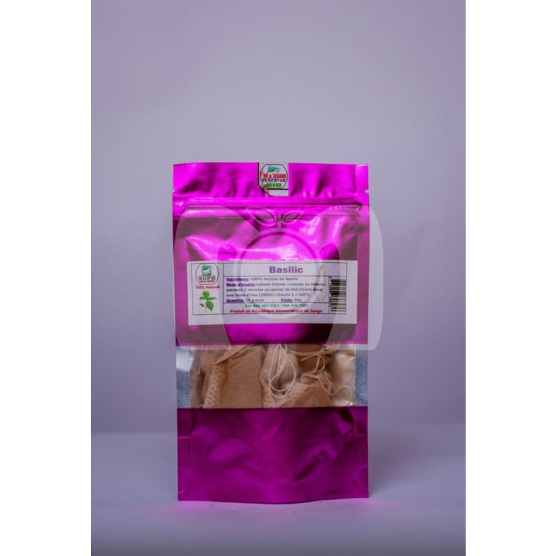 Thé Basilic 56g- Kupa Bio