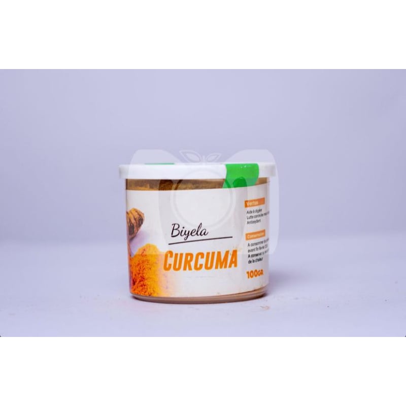Poudre De Curcuma 100g - Biyela