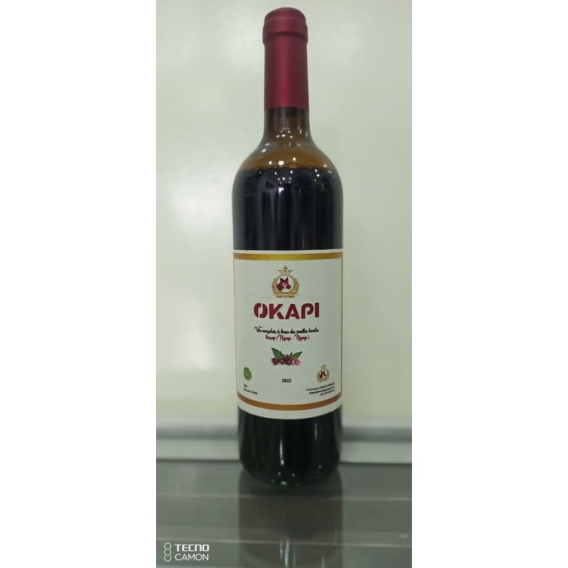 Vin rouge okapi