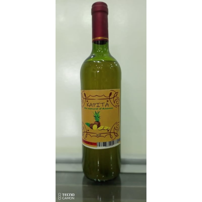 Vin d'ananas kapita 75cl