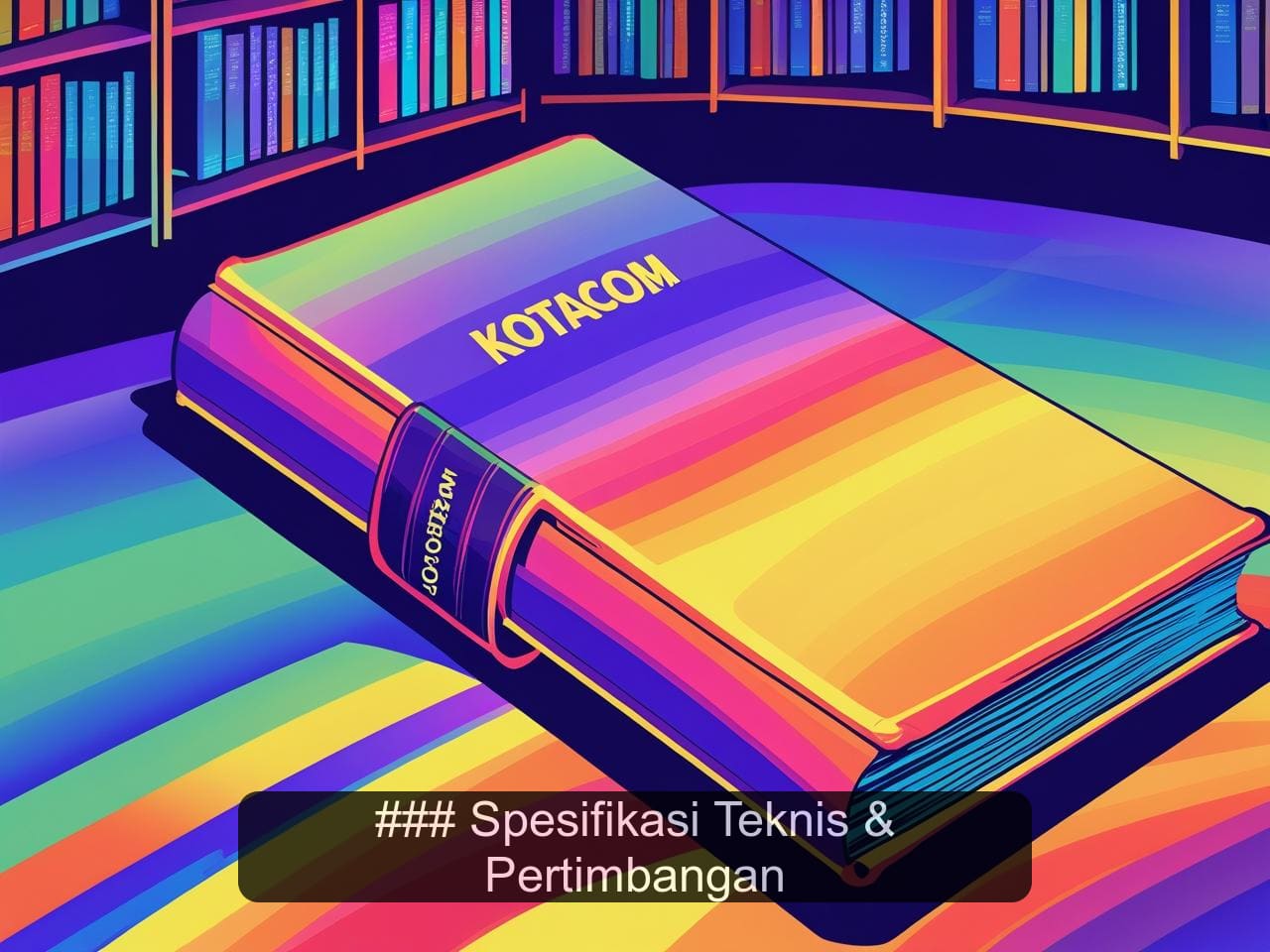 ### Spesifikasi Teknis & Pertimbangan