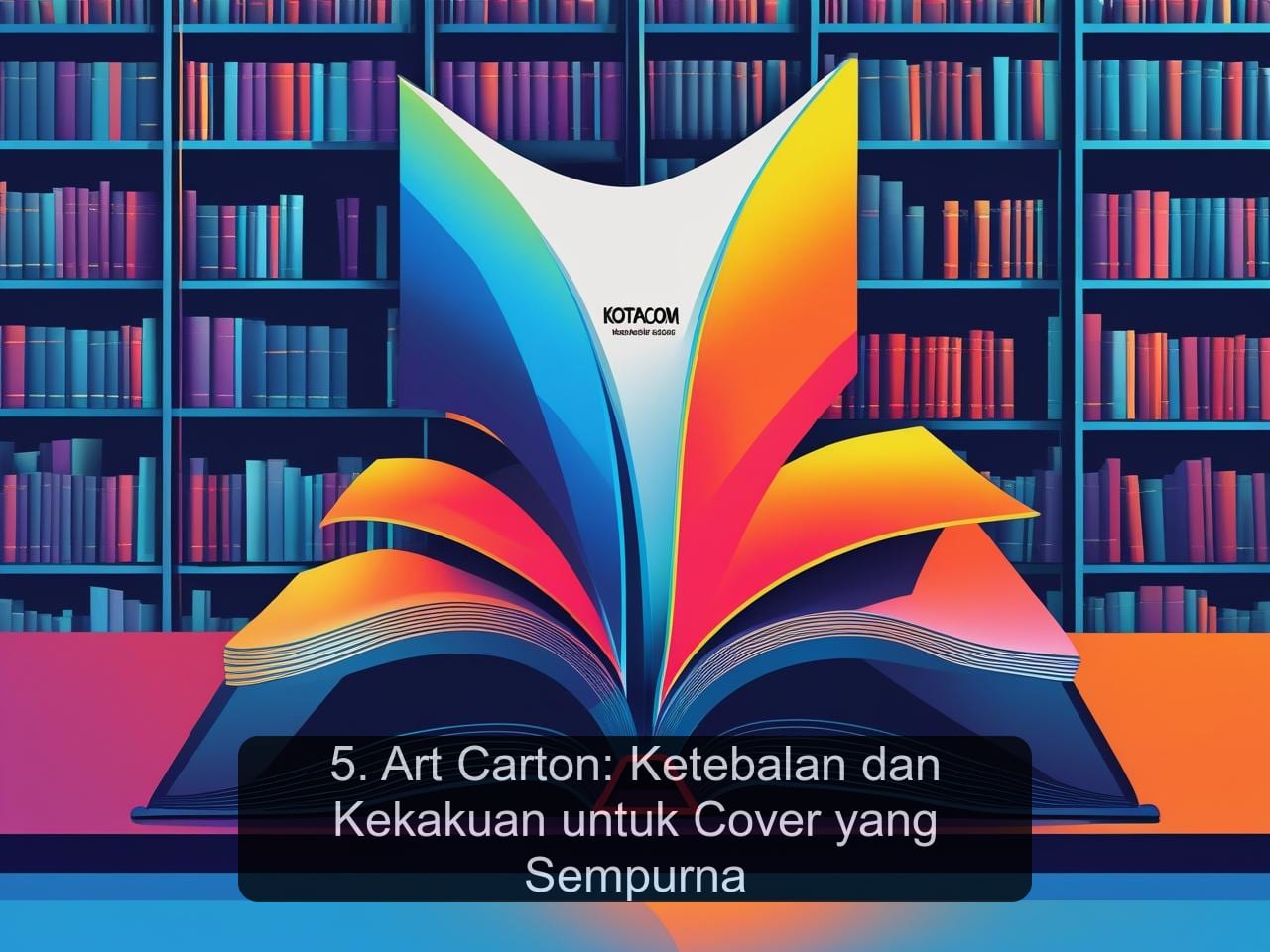5. Art Carton: Ketebalan dan Kekakuan untuk Cover yang Sempurna