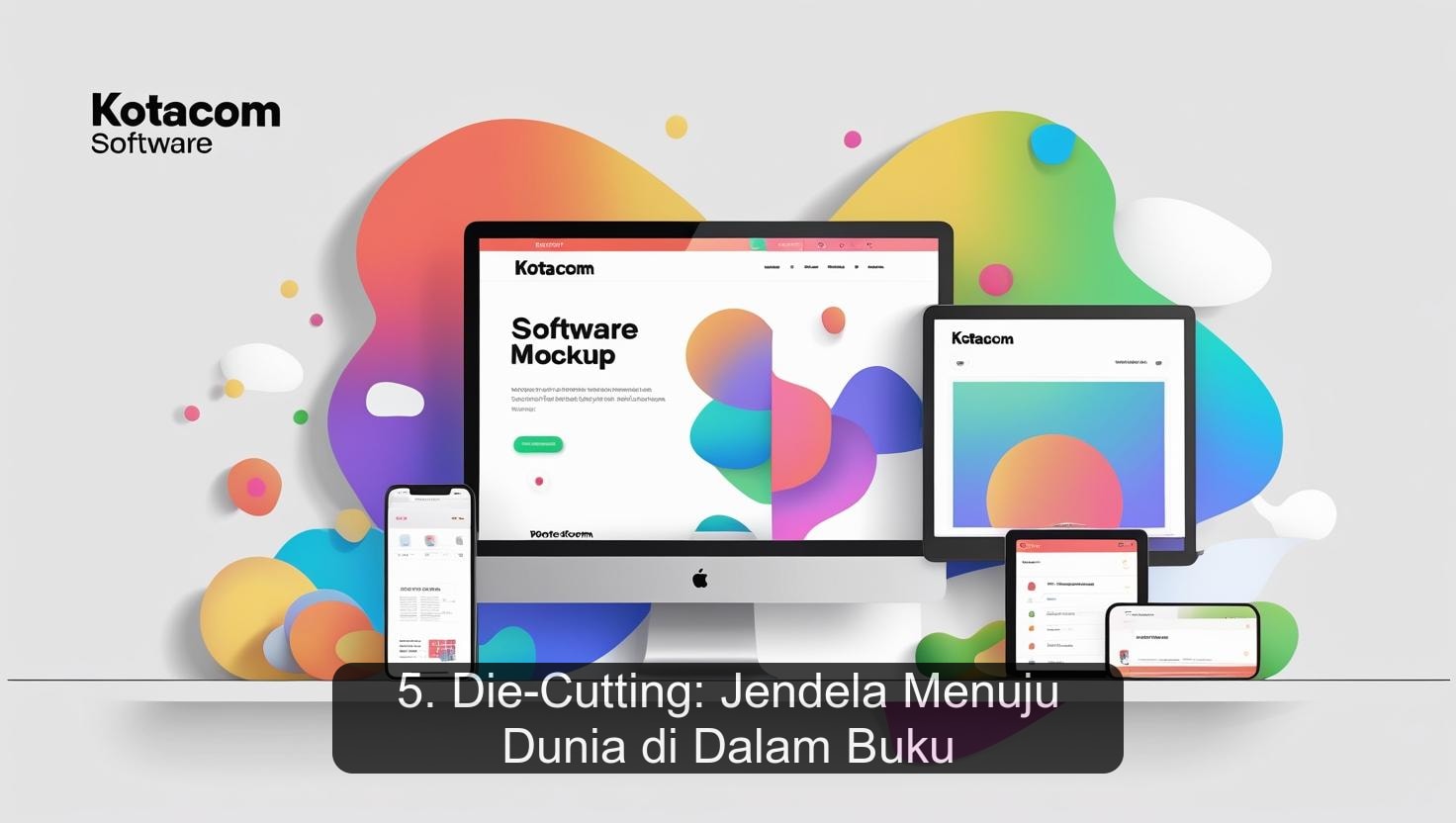 5. Die-Cutting: Jendela Menuju Dunia di Dalam Buku