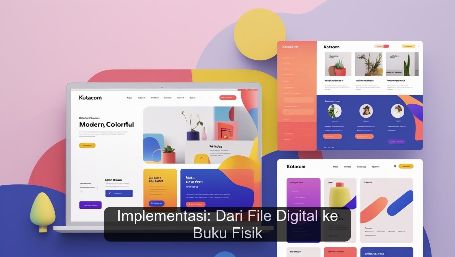 Implementasi: Dari File Digital ke Buku Fisik